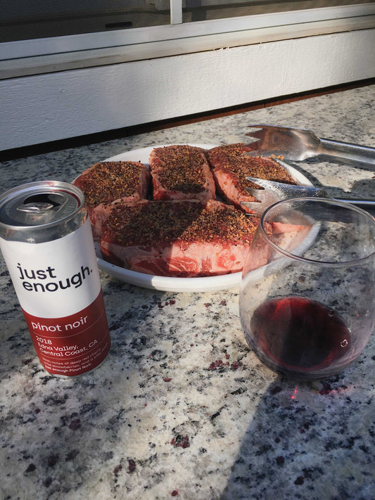 Grillmasters, meet Just Enough wines