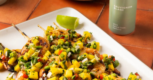 Grilled Citrus Prawns Recipe with Just Enough Sauvignon Blanc