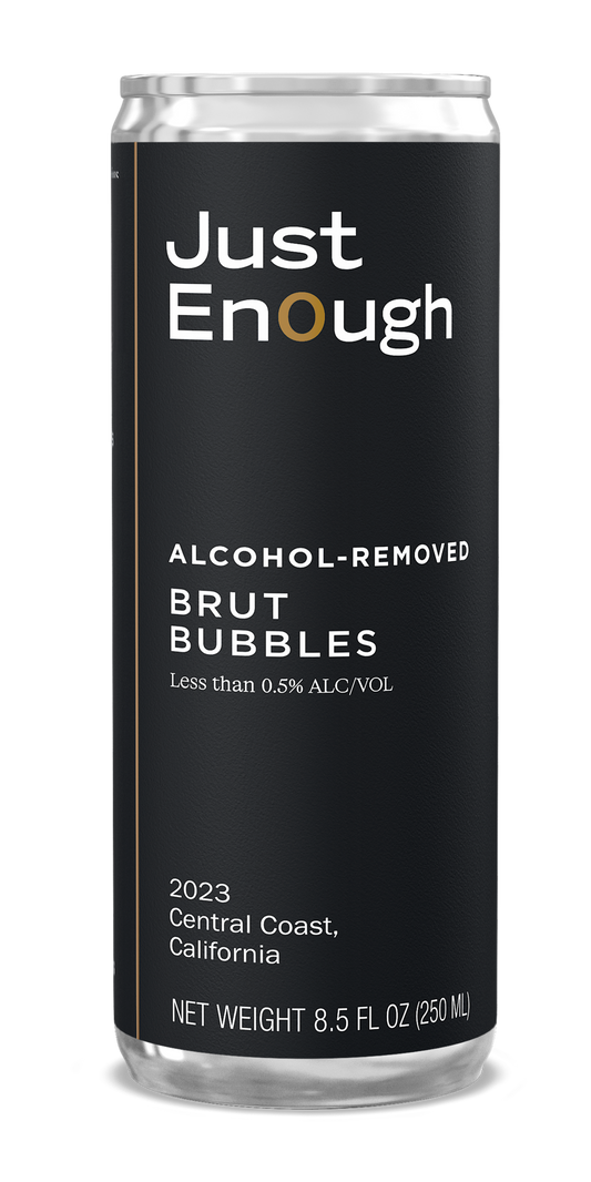 Non-alcoholic brut bubbles