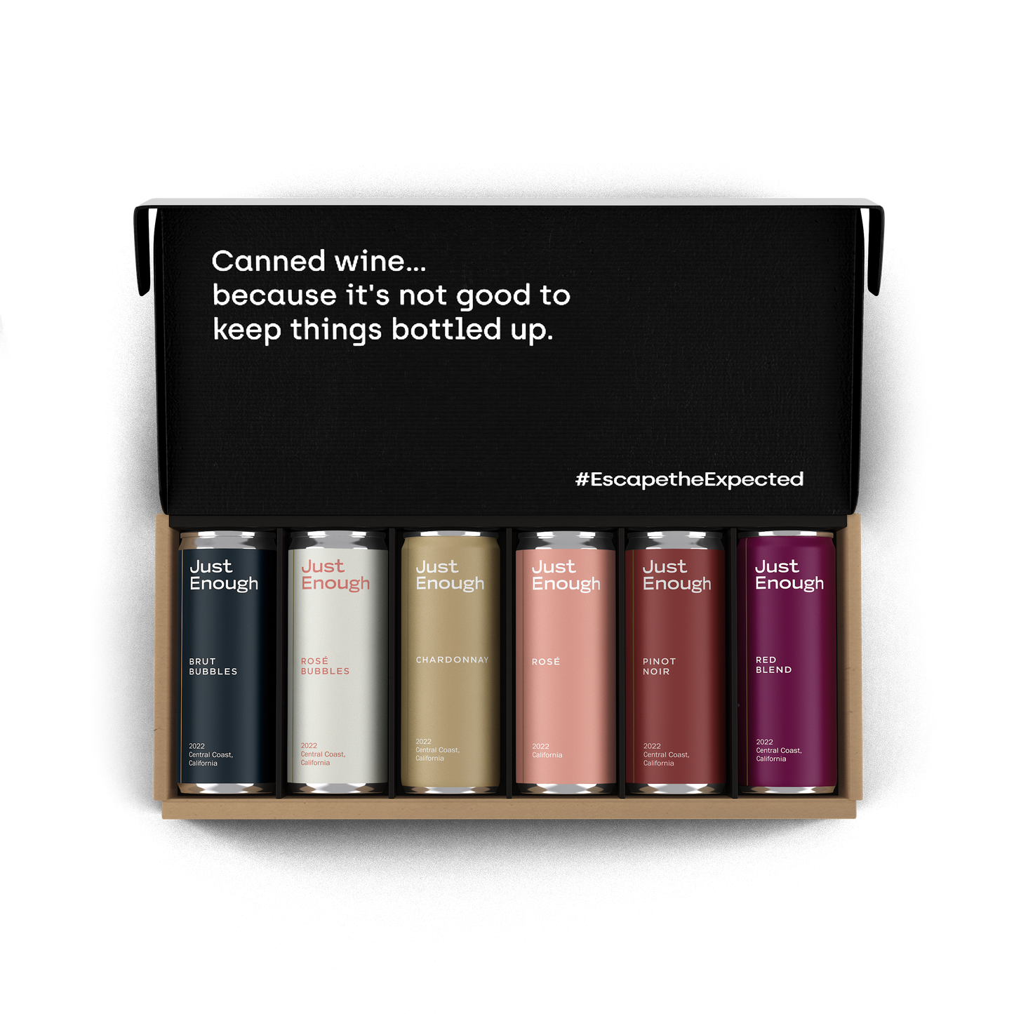 Just Enough Wines Essentials Set premium canned wine