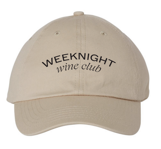weeknight wine club hat